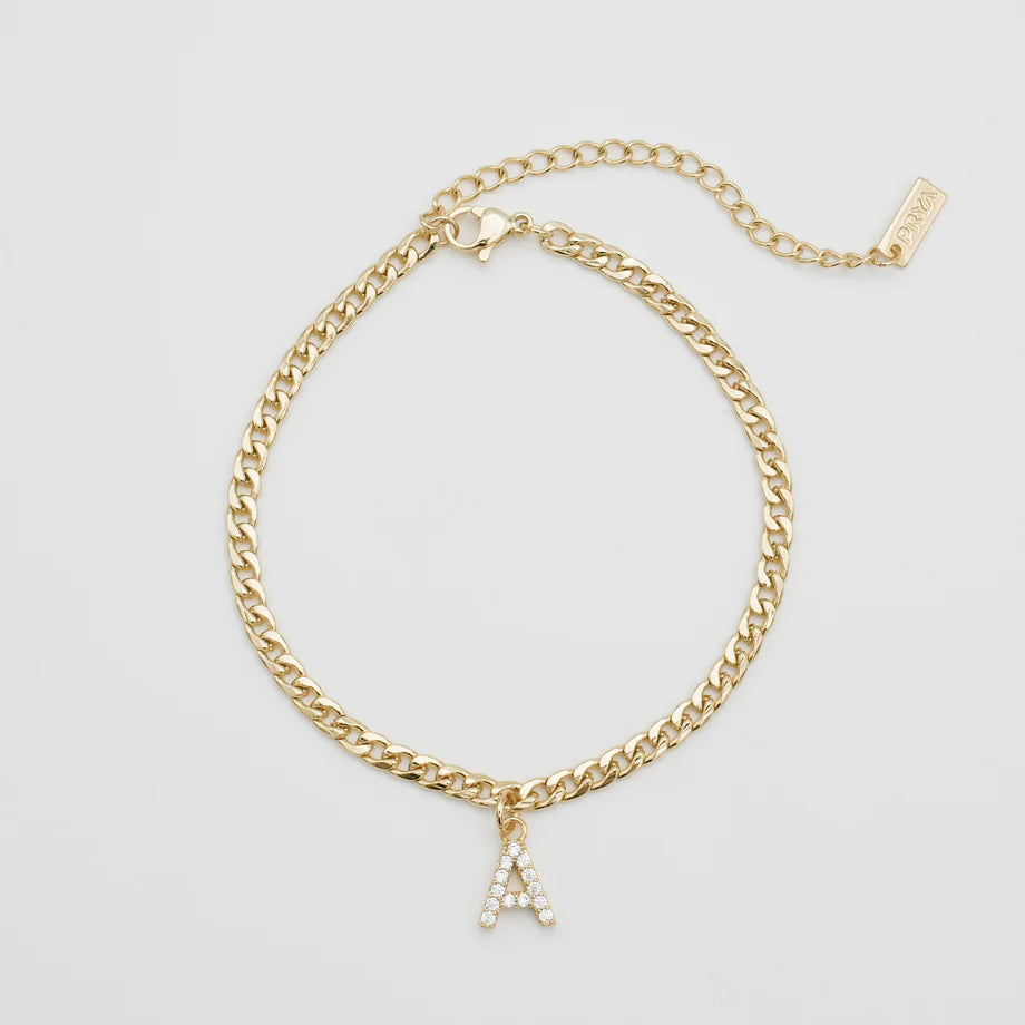 Bracelet cheville - Cuban Initial