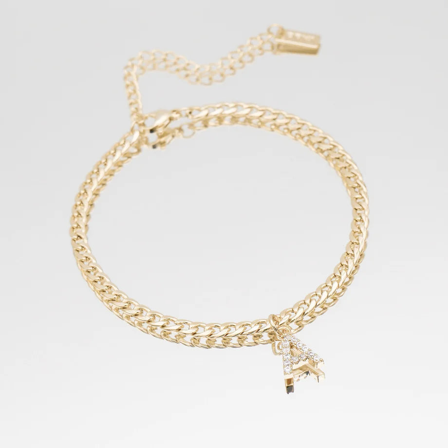 Bracelet cheville - Cuban Initial
