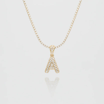 Collier Initial Diamant