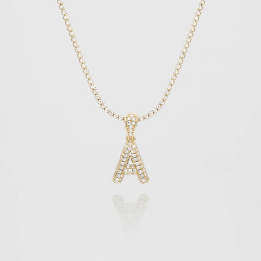 Collier Initial Diamant