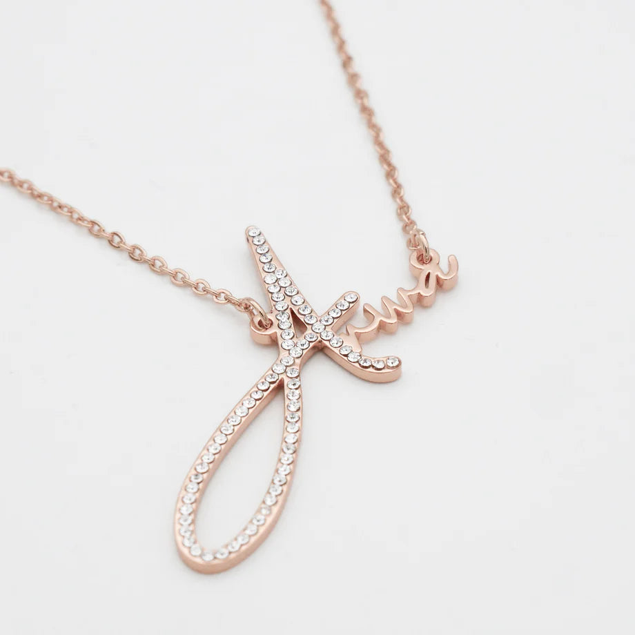 Collier Prénom Diamant