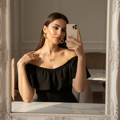 Collier Prénom En Arabe